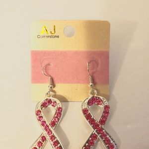 CANCER AWARENESS Hanging Earrings